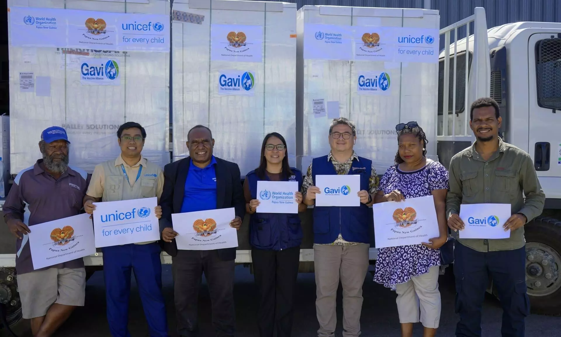 SGL, Air Niugini Cargo move UNICEF HPV vaccines to PNG SGL, Air Niugini Cargo move UNICEF HPV vaccines to PNG