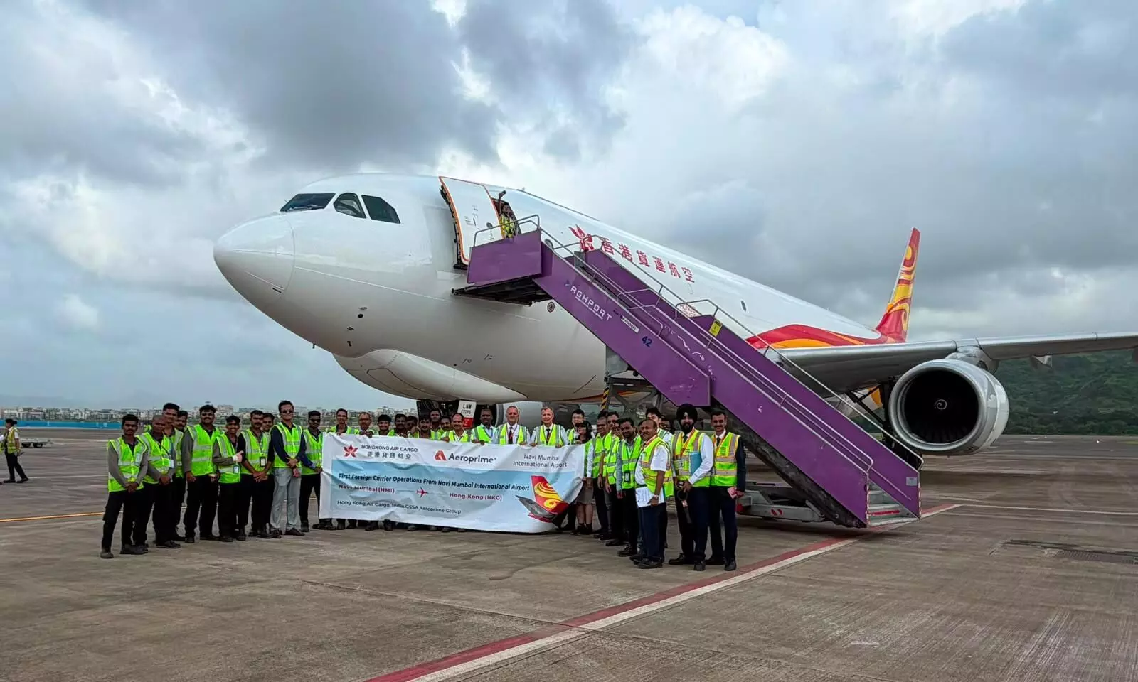Hong Kong Air Cargo starts NMIA freighter operations