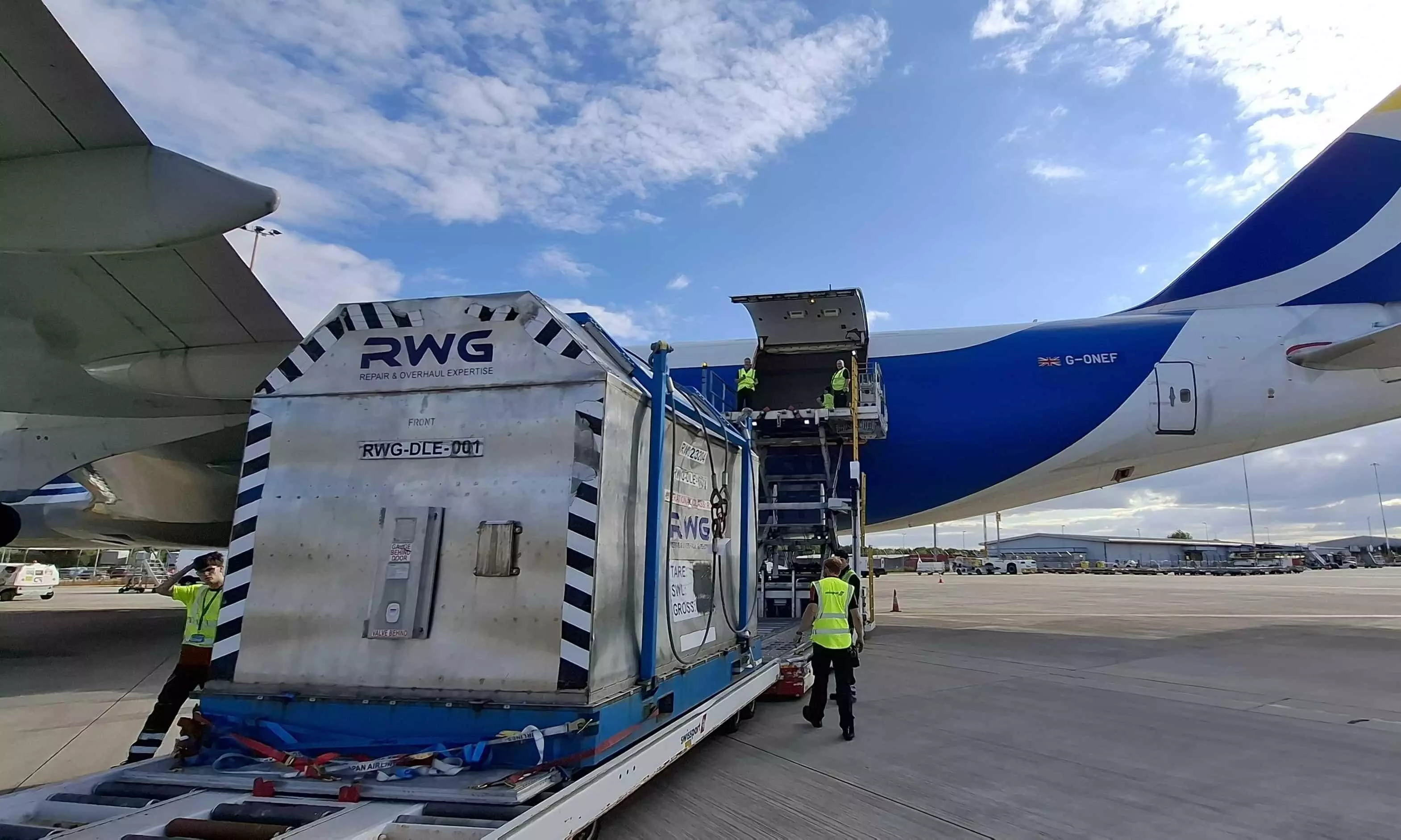 AIR ONE moves oversized gas turbine to Kazakhstan