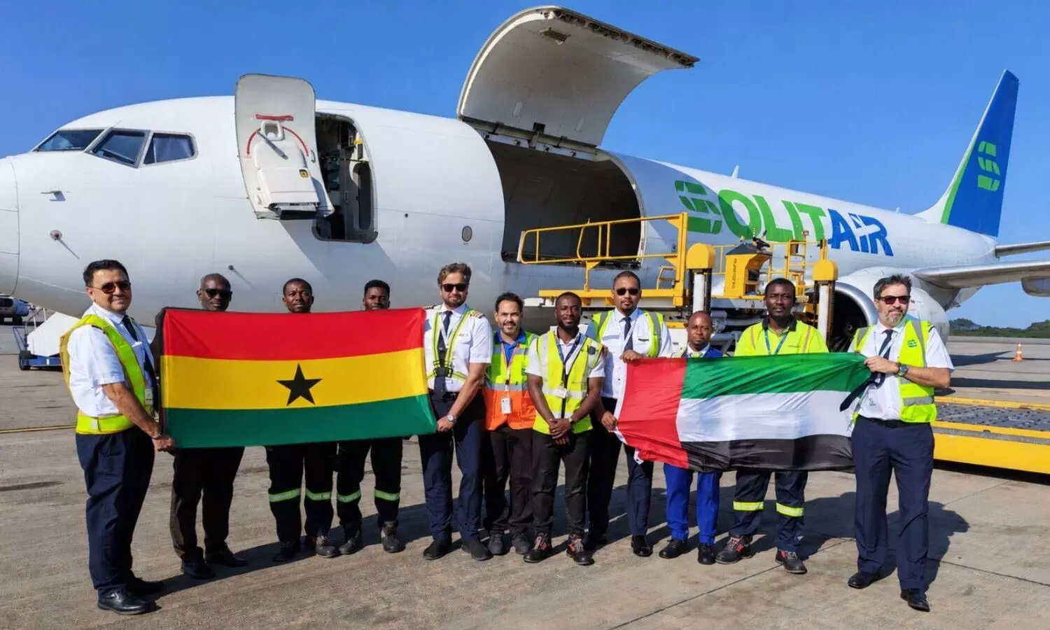SolitAir launches cargo services to Ghana via Accra SolitAir launches cargo services to Ghana via Accra