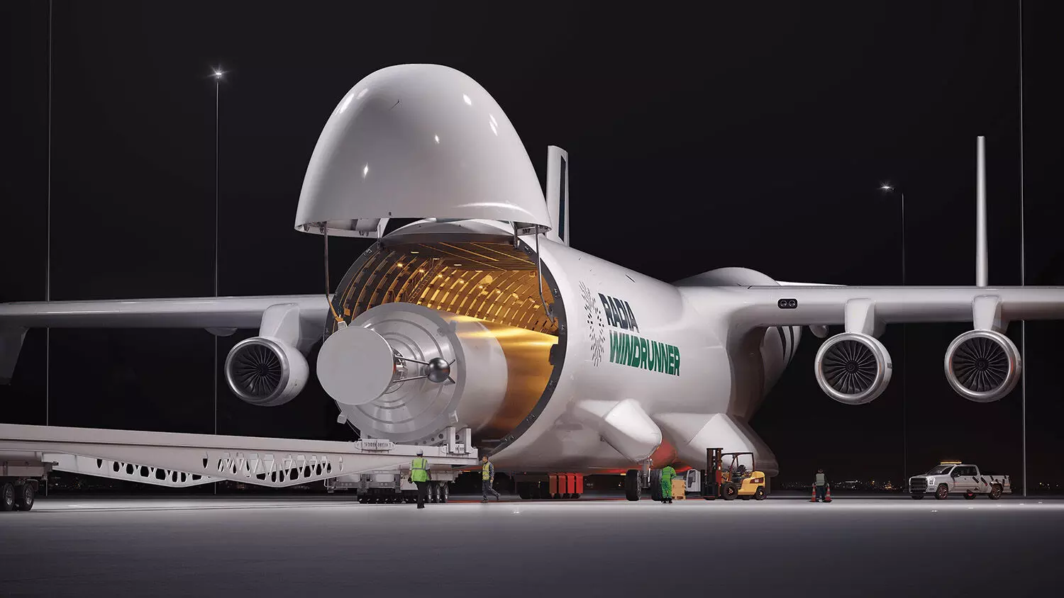 Radia showcases WindRunner aircraft to transform space logistics Radia showcases WindRunner aircraft to transform space logistics