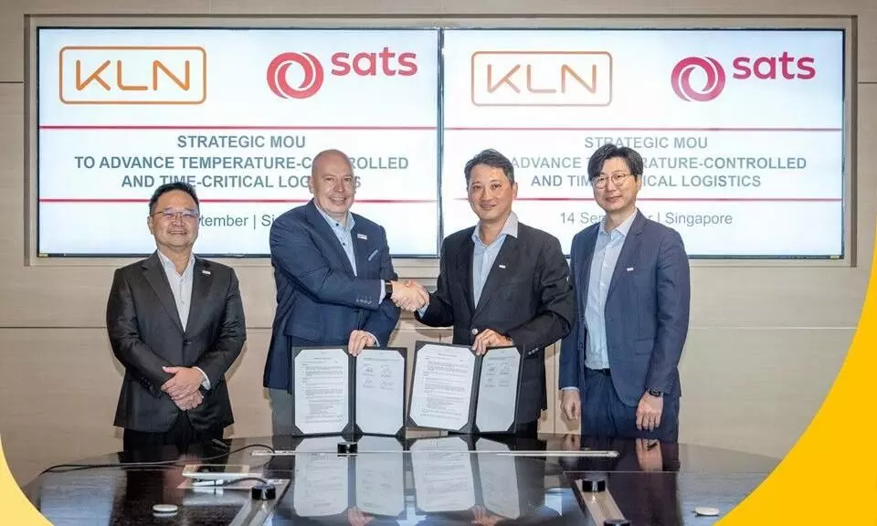 KLN, SATS sign MOU to boost global cargo solutions KLN, SATS sign MOU to boost global cargo solutions