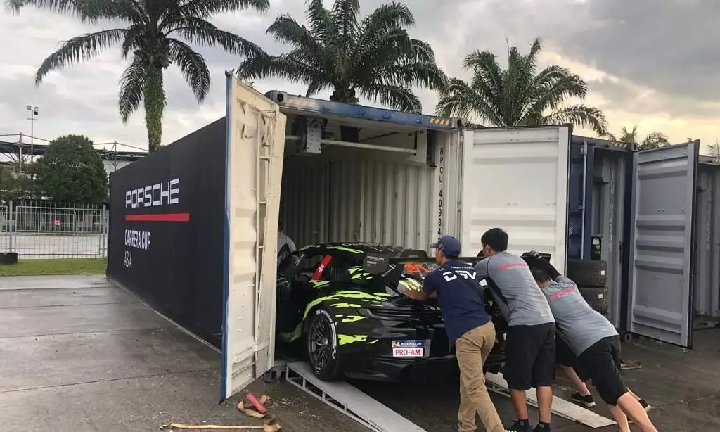 DSV delivers Porsche race logistics in Malaysia DSV delivers Porsche race logistics in Malaysia