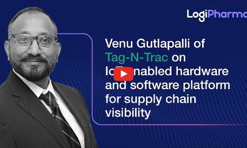 Tag-N-Tracs Venu Gutlapalli on real-time air freight visibility | LogiPharma Vienna 2026