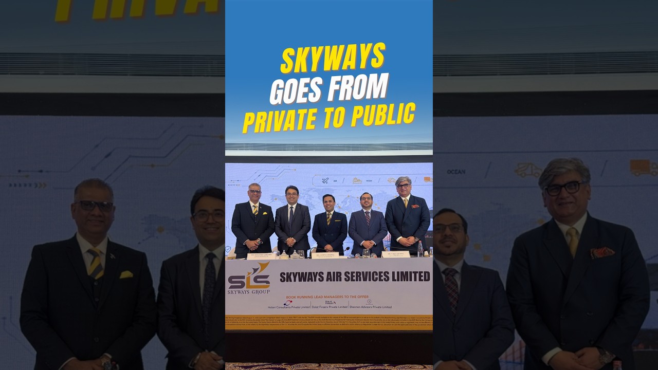 Skyways Air Services IPO: How this 40-Year-Old freight forwarder built a ₹28bn business