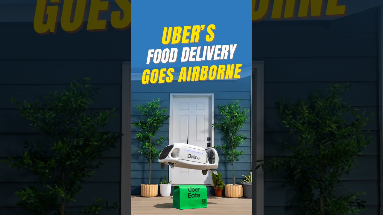 Uber and Zipline Team Up to Scale Drone Delivery
