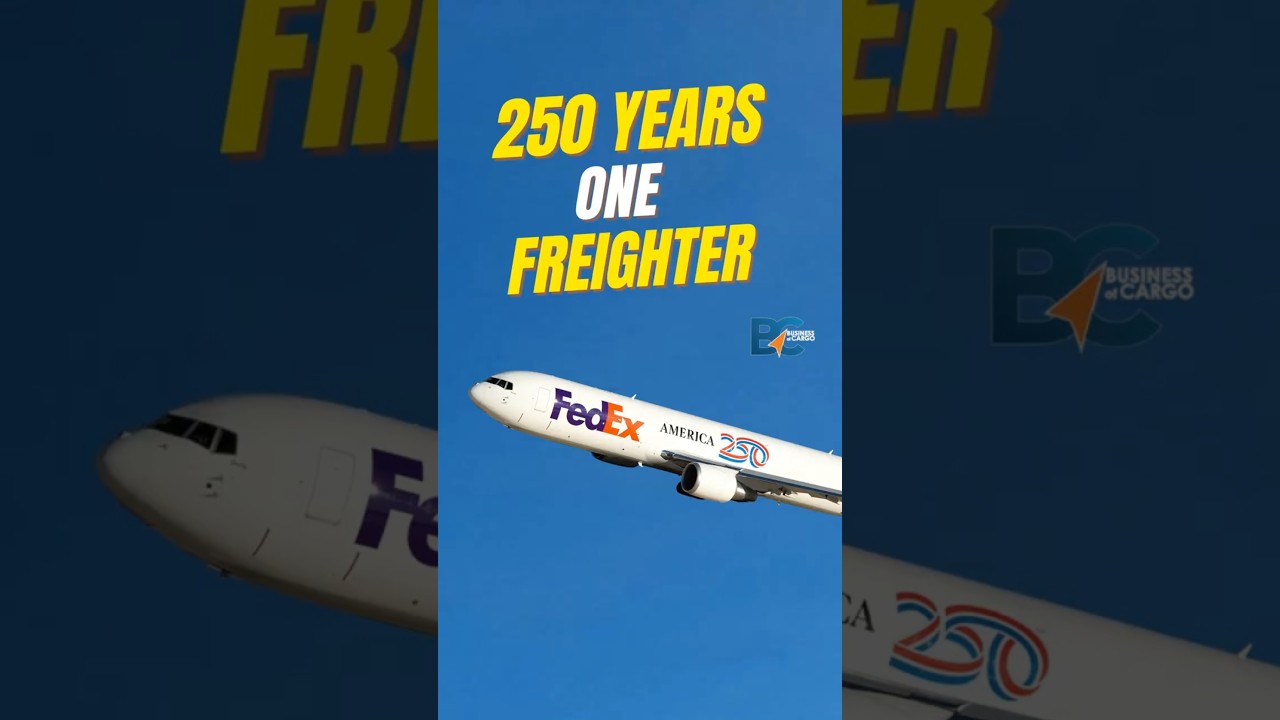 FedExs special 767 takes off