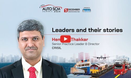 Tales from Auto SCM Summit 2024: Hemal N Thakkar of CRISIL Limited Tales from Auto SCM Summit 2024: Hemal N Thakkar of CRISIL Limited
