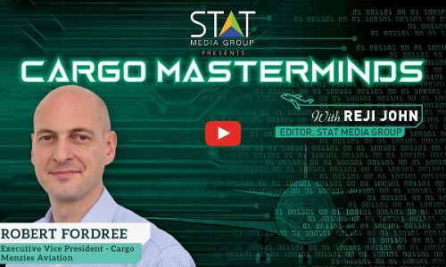 Robert Fordree, Executive Vice President, Cargo, Menzies Aviation talks to Cargo Masterminds in latest episode Robert Fordree, Executive Vice President, Cargo, Menzies Aviation talks to Cargo Masterminds in latest episode
