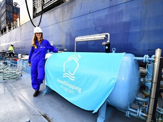 The GoodShipping Programme works on the premise that, as all CO2 from shipping is emitted into the same atmosphere, the means of mitigating these emissions is equally impactful, regardless of which vessels adopt biofuels over traditional bunker fuels %u2013 or the amount of %u2018drop in%u2019 biofuel that is added to the fuel tank, as long as it offsets the CO2 costs of transporting participating shippers%u2019 cargo. Shipping