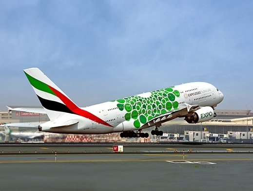 Emirates is one of the biggest operators of the A380 jet Aviation