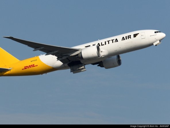 Kalitta Air will begin flying its first B777F for DHL Express on an ACMI basis Aviation