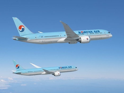 Korean Air, member of the SkyTeam alliance, operates from its home base at Incheon International Airport Aviation