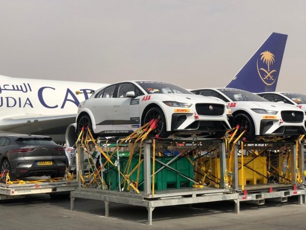 The cars were transported for the World Championship Formula-E cars which took place on November 22-23 at the Historical Diriyah. Air Cargo