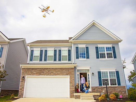 Wing Aviation is Google's sister company. The company is conducting drone deliveries in the US Air Cargo