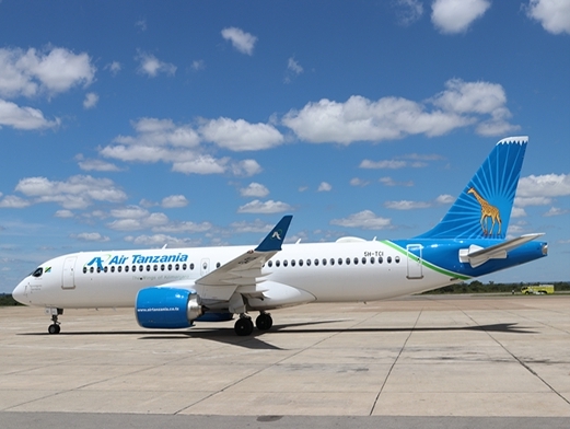 Air Tanzania is the flag carrier of Tanzania Aviation