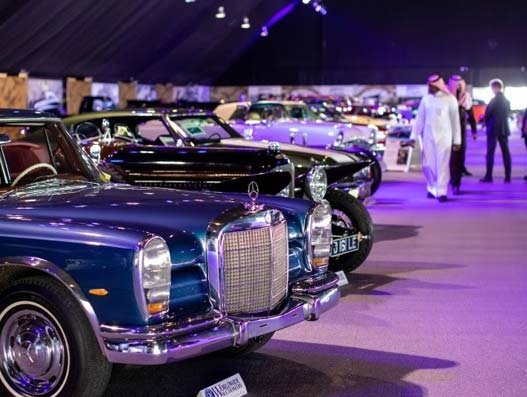 The vehicles were part of auction and direct purchase at The Riyadh Auction and Salon. Air Cargo