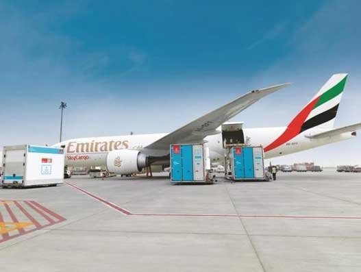 Emirates SkyCargo is the largest international airline cargo operator in the world connecting cargo customers to over 150 cities across six continents. Emirates SkyCargo’s cargo hold capacity comprises Emirates’ fleet of more than 265 aircraft, including 12 freighters – 11 Boeing 777-Fs and one Boeing 747-F. During the last Financial Year, Emirates SkyCargo moved close to 2.7 million tonnes of cargo. Air Cargo