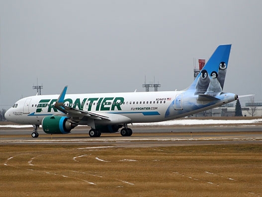 Frontier Airlines operates 350 daily flights to 100 cities in the US, Canada, Dominican Republic and Mexico Aviation