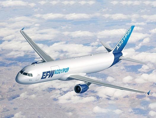 EFW gets EASAs Supplement Type Certificate for A321P2F