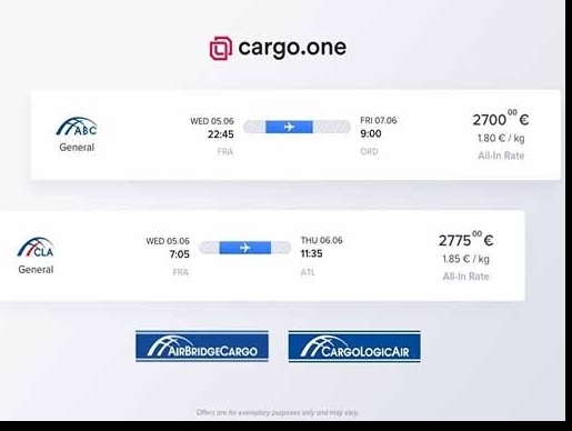AirBridgeCargo, CargoLogicAir partner with digital booking platform cargo.one