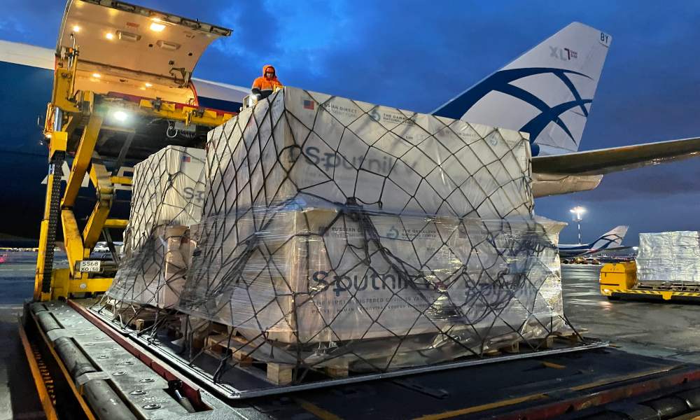 ABC, Atran Airlines transport Sputnik V vaccines to Moldova, Mexico, India ABC, Atran Airlines transport Sputnik V vaccines to Moldova, Mexico, India