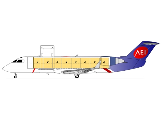 AEI gains order from Aeronaves TSM for more CRJ200 freighter conversions