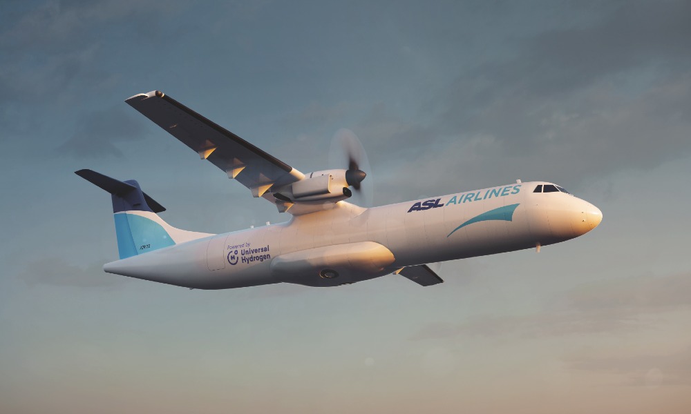 ASL Aviation Holdings sign LOI with Universal Hydrogen