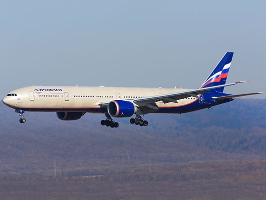 Aeroflot receives new Boeing B777