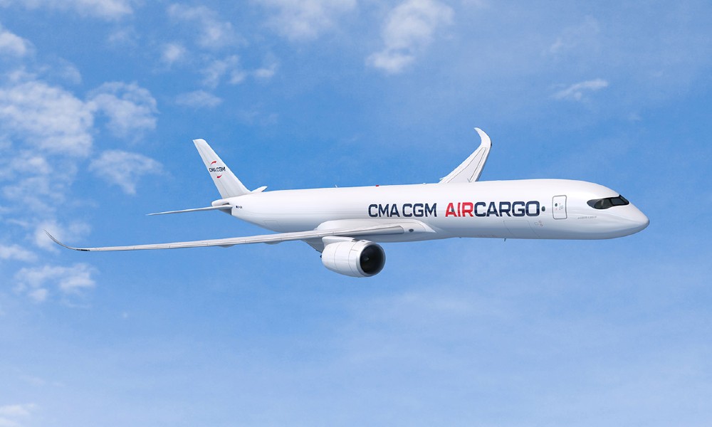 CMA CGM Air Cargo agrees to purchase 4 new A350 freighter aircraft CMA CGM Air Cargo agrees to purchase 4 new A350 freighter aircraft
