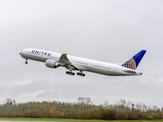 United takes delivery of newest Boeing 777