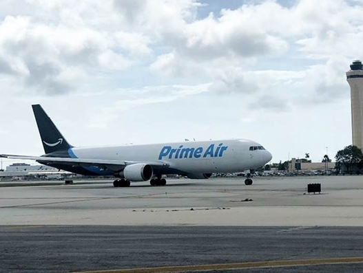 Amazon Air launches double-daily freighter service to Miami Airport
