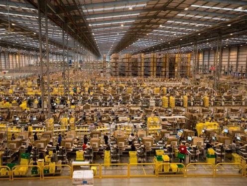 Amazon is increasing its warehousing footing in UK