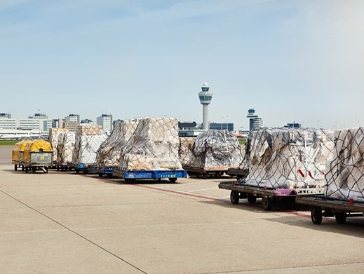 Amsterdam Airport Schiphol sees dip in H1 cargo volumes Amsterdam Airport Schiphol sees dip in H1 cargo volumes