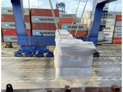 Anker Logistica delivered airport boarding tunnels in Colombia