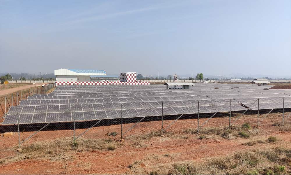 BLR Airport achieves ambitious goal of turning net energy neutral during FY2020-21 BLR Airport achieves ambitious goal of turning net energy neutral during FY2020-21