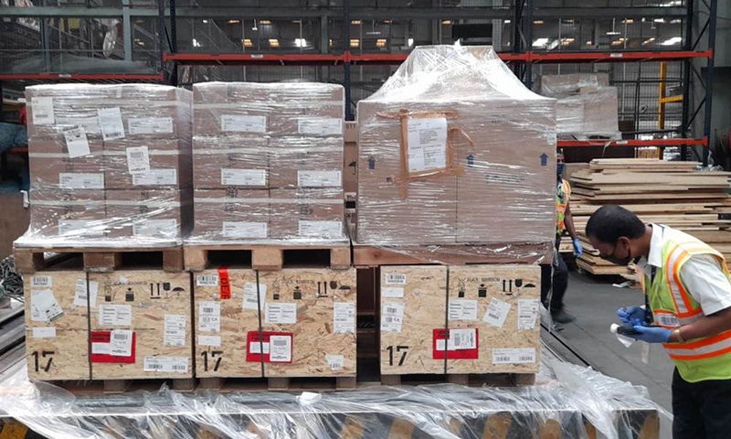 BLR Airport processes 650,225 kgs of Covid-19 relief material