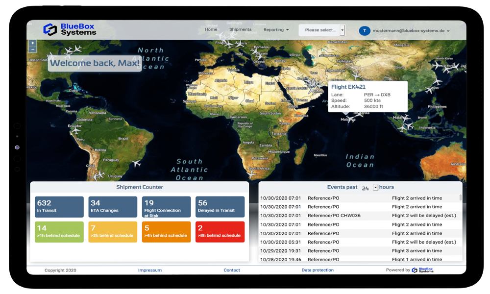 BlueBoxSystems launches BlueBoxAir for data from airlines and airports