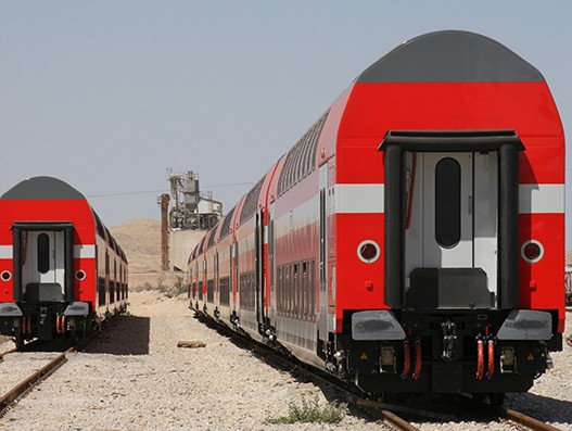 Bombardier to provide 54 double-deck coaches to Israel Railways Bombardier to provide 54 double-deck coaches to Israel Railways