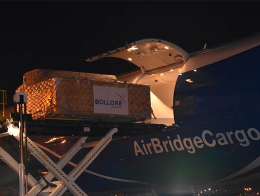 Bollore Logistics Dallas in major aircraft charter operation to Russia