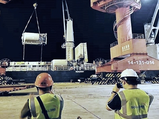 Bolloré Logistics Central China transports oil & gas upstream equipment to Egypt Bolloré Logistics Central China transports oil & gas upstream equipment to Egypt