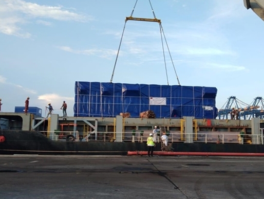 Bollore ensures on-time delivery of its shipment from Hazira to Oran port Bollore ensures on-time delivery of its shipment from Hazira to Oran port