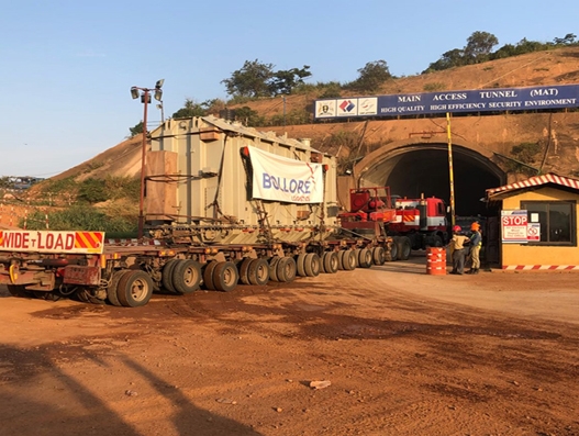 Bollore Logistics transports heavy packages to Uganda for Karuma Dam project