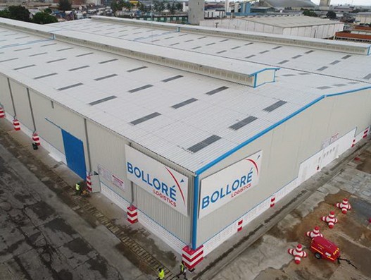 Bollore sets up new hi-tech warehouse and cocoa packing station in Ivory Coast