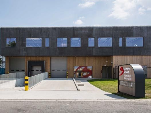 Inside Brussels Airport’s new Animal Care & Inspection Center Inside Brussels Airport’s new Animal Care & Inspection Center