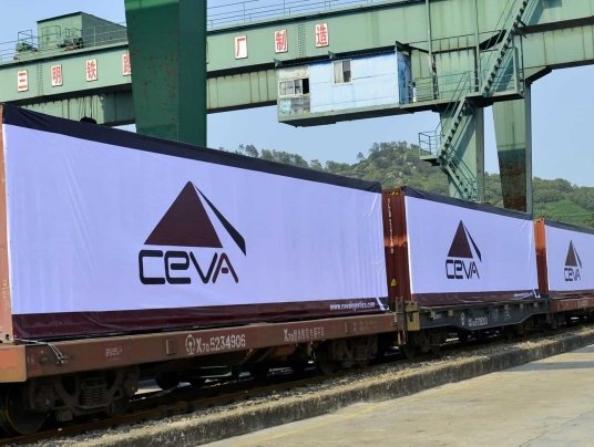 CEVA’s Truck-Rail-Truck solution moves cargo across Asia