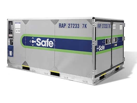 United the first US carrier to approve CSafe’s RAP temp controlled container