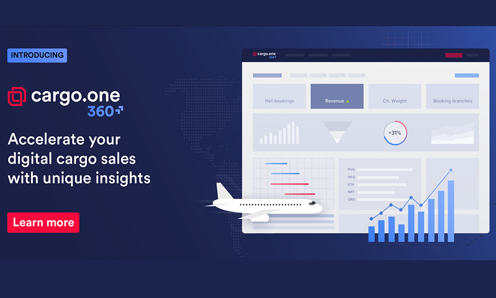 Cargo.one launches real-time data product cargo.one360