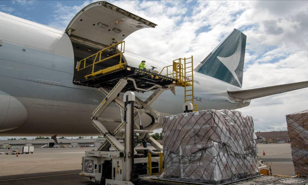 Cathay Pacific Cargo transports 300,000 Covid-19 test kits from Portland to Mumbai