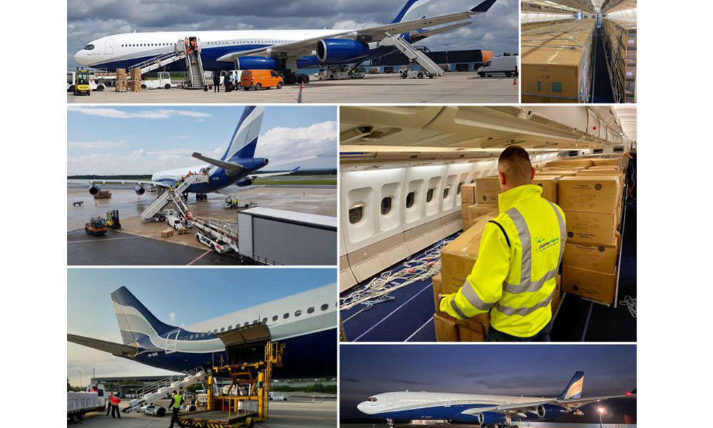 Chapman Freeborn transports over 204 tonnes of PPE to Namibia Chapman Freeborn transports over 204 tonnes of PPE to Namibia